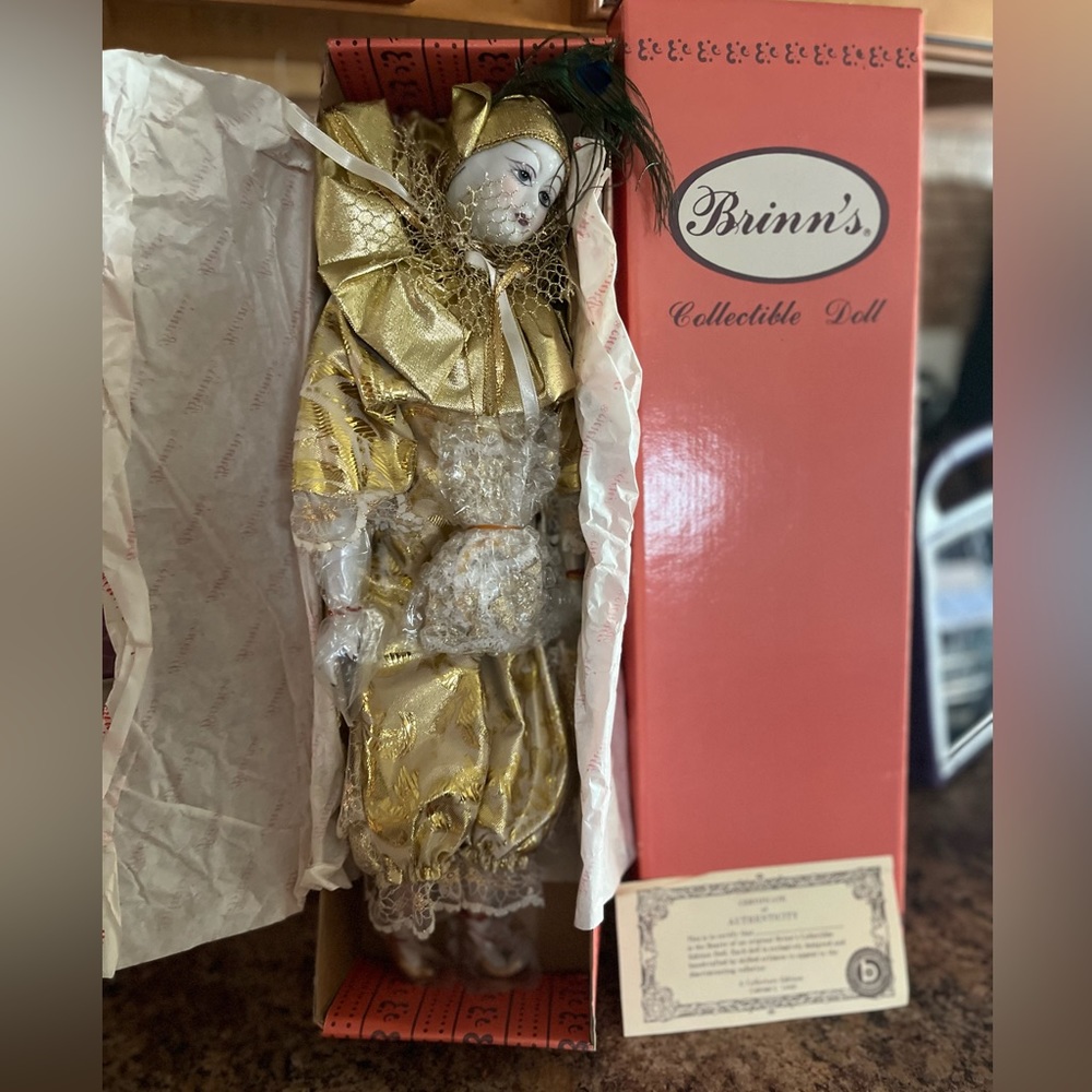 Brinns jester porcelain doll